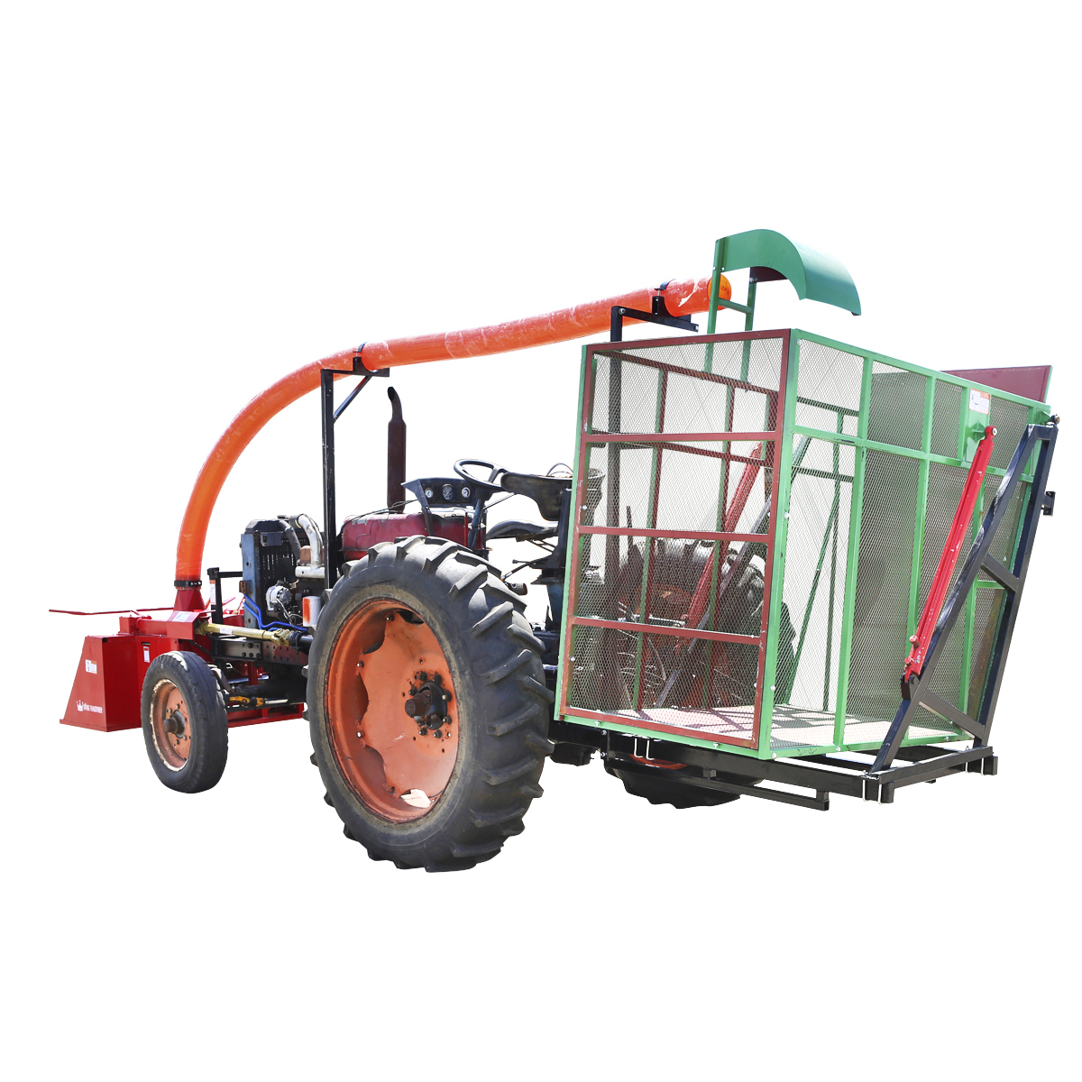 Tocatoare siloz pe 2 randuri cu container hidraulic de colectare Konig Traktoren - imagine 2