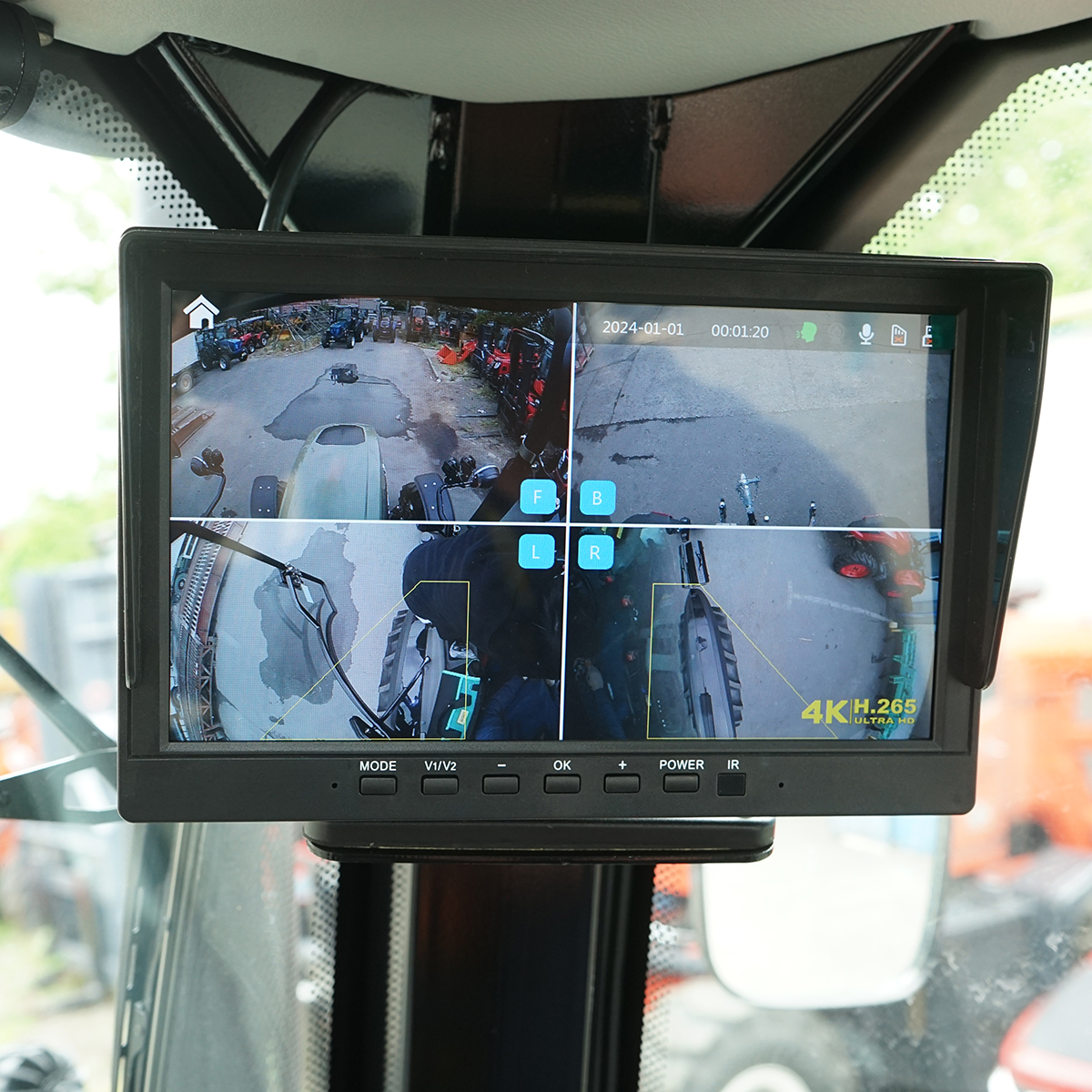 Tractor cu cabina 50HP, 4x4 inmatriculabil AGRI TRACKING 504 - imagine 14