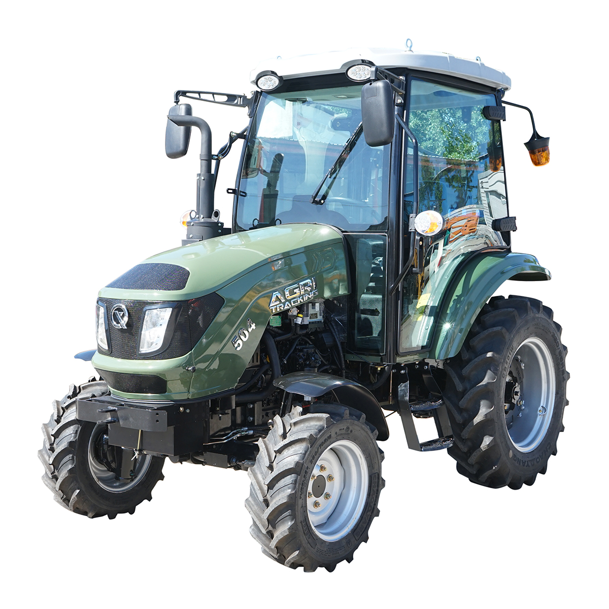 Tractor cu cabina 50HP, 4x4 inmatriculabil AGRI TRACKING 504