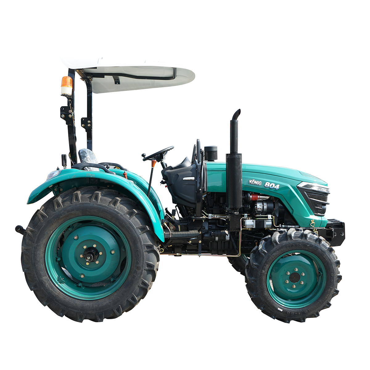 Tractor 80CP cu semicabina, motor YTO diesel, roti 8.3-20/12.4-28 KONIG 804 - imagine 5