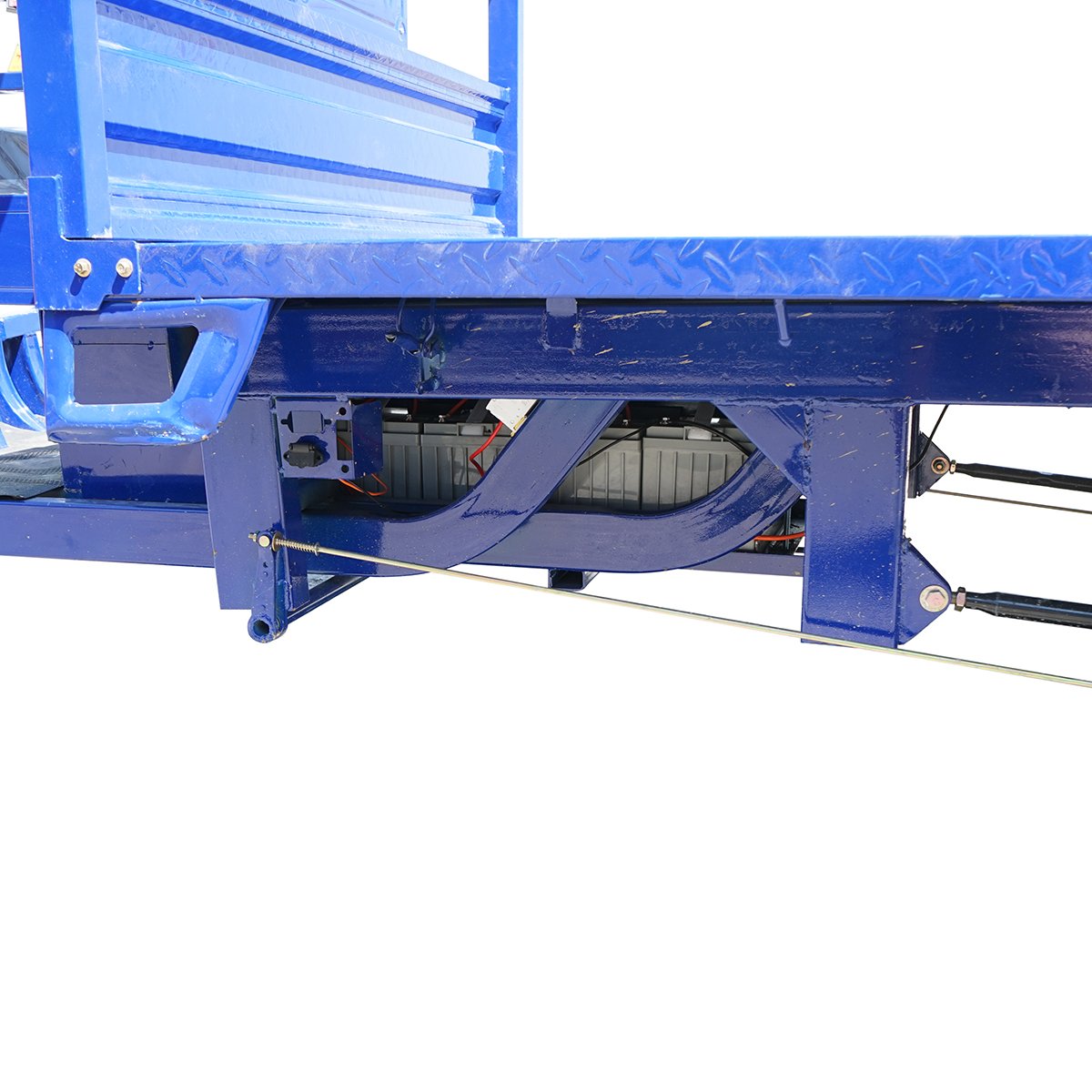 Triciclu electric 2200W, baterie 72V/75Ah cu platforma basculabila 3mx1.4m, sarcina maxima 1500kg HERCULES 2 THOR - imagine 9