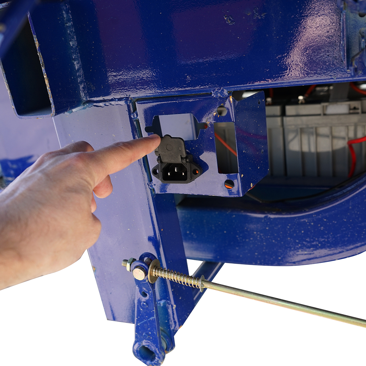 Triciclu electric 2200W, baterie 72V/75Ah cu platforma basculabila 3mx1.4m, sarcina maxima 1500kg HERCULES 2 THOR - imagine 14