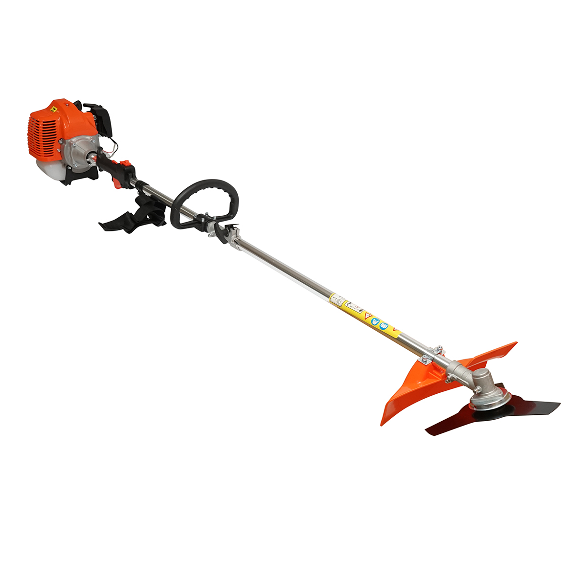 Motocoasa pe benzina multifunctionala 4 in 1, motor 2T 52cc, putere 2.5CP, turatie 8000rpm, accesorii incluse - imagine 2