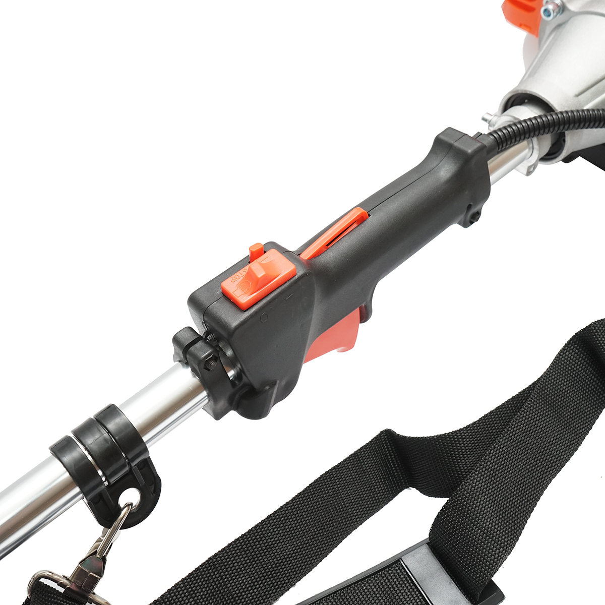 Motocoasa pe benzina multifunctionala 4 in 1, motor 2T 52cc, putere 2.5CP, turatie 8000rpm, accesorii incluse - imagine 12