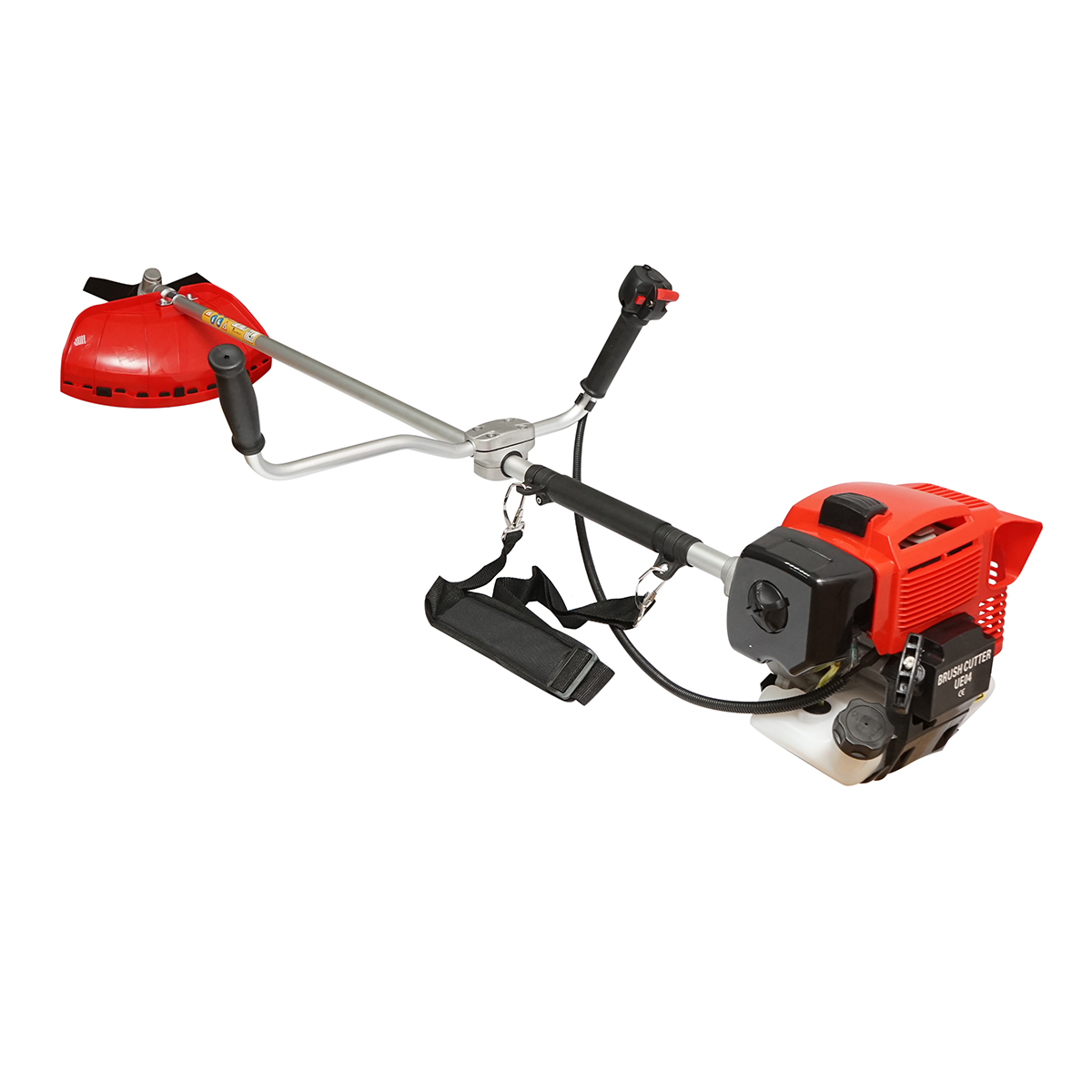 Motocoasa pe benzina 2.5CP, 2T 52cc, turatie 8000rpm, disc 3T, tambur fir, kit accesorii incluse - imagine 5