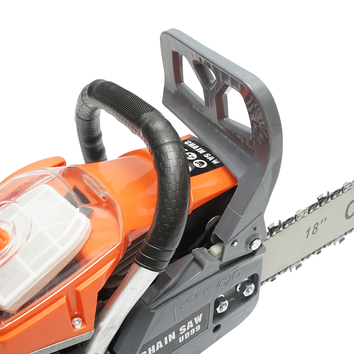 Motofierastrau, drujba 2 timpi 2.8CP, 52cc cu lama 18 inch(45cm) accesorii incluse - imagine 6