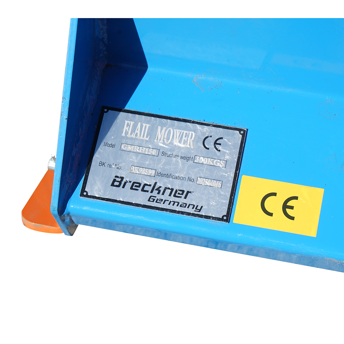 Tocatoare resturi vegetale GMRH150 cu translatie hidraulica 30-60CP, latime de lucru 150cm, PP-540 r/min, cardan inclus 320Kg Breckner Germany - imagine 9