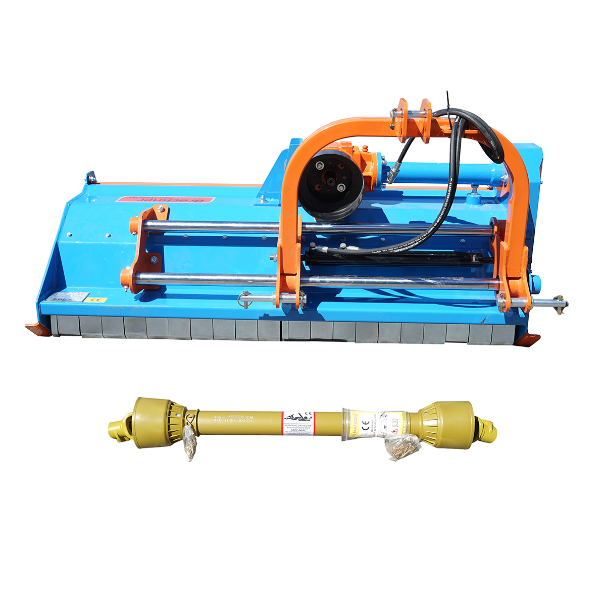 Tocatoare resturi vegetale GMRH150 cu translatie hidraulica 30-60CP, latime de lucru 150cm, PP-540 r/min, cardan inclus 320Kg Breckner Germany