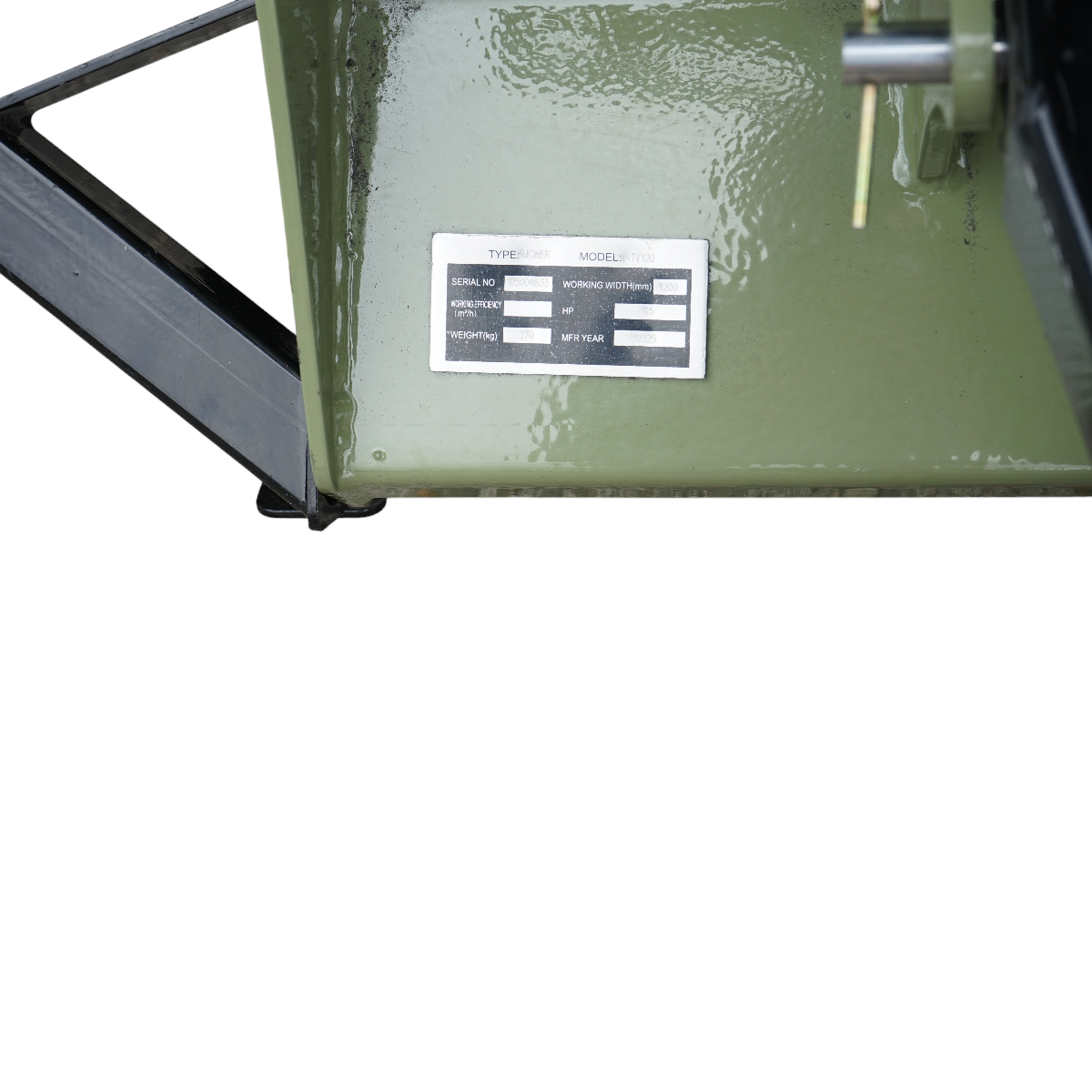 Tocatoare resturi vegetale tractabila ATV120 cu motor 15CP, latime de lucru 120cm - imagine 8