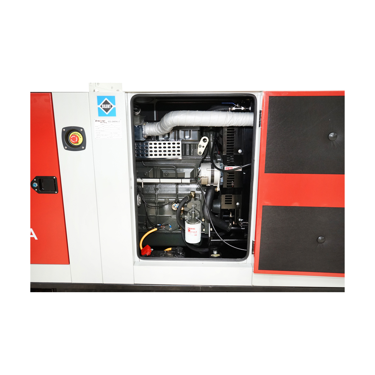Generator electric trifazic 55KVA, 400V cu motor diesel Ricardo N4100DS-46/46KW - imagine 11