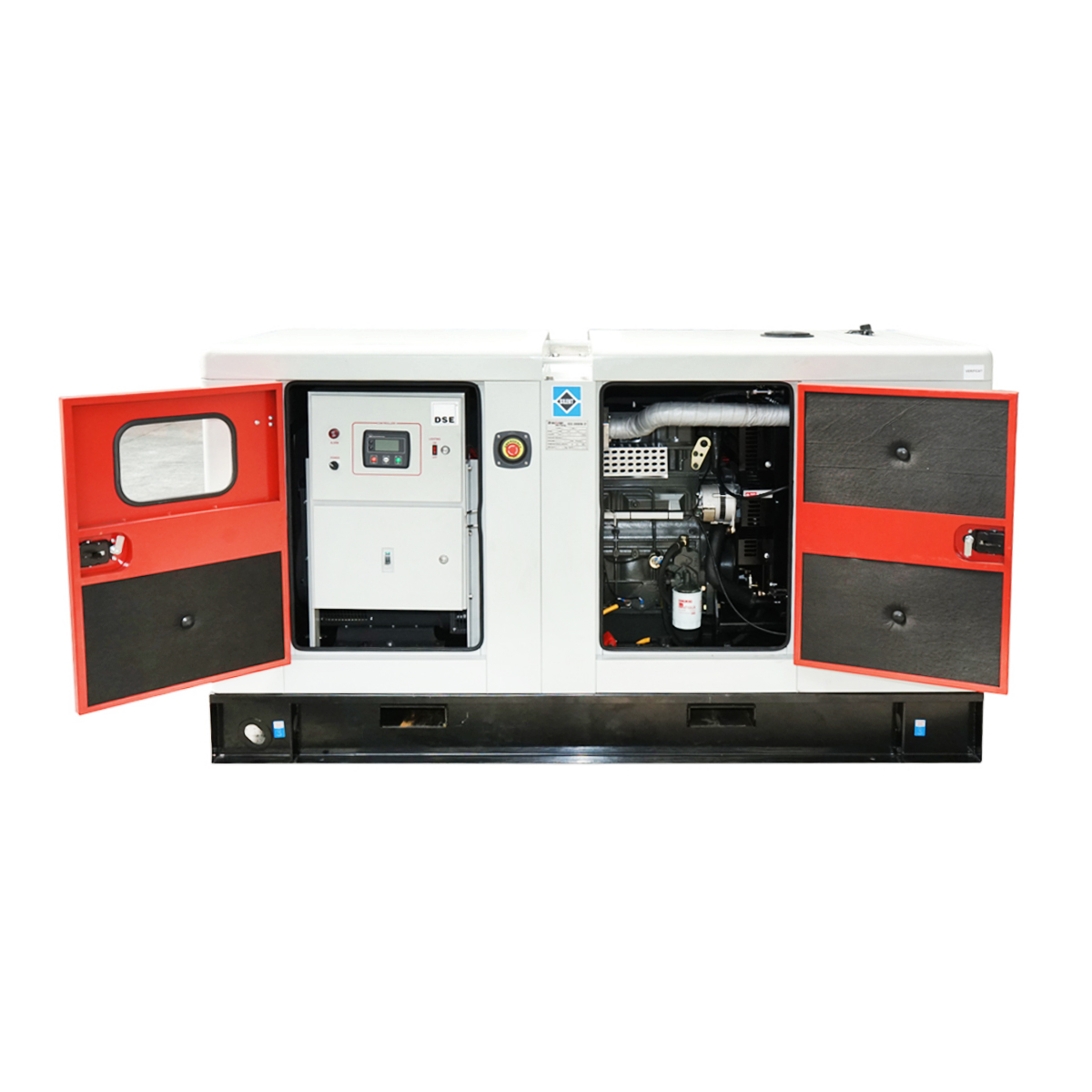 Generator electric trifazic 55KVA, 400V cu motor diesel Ricardo N4100DS-46/46KW - imagine 2