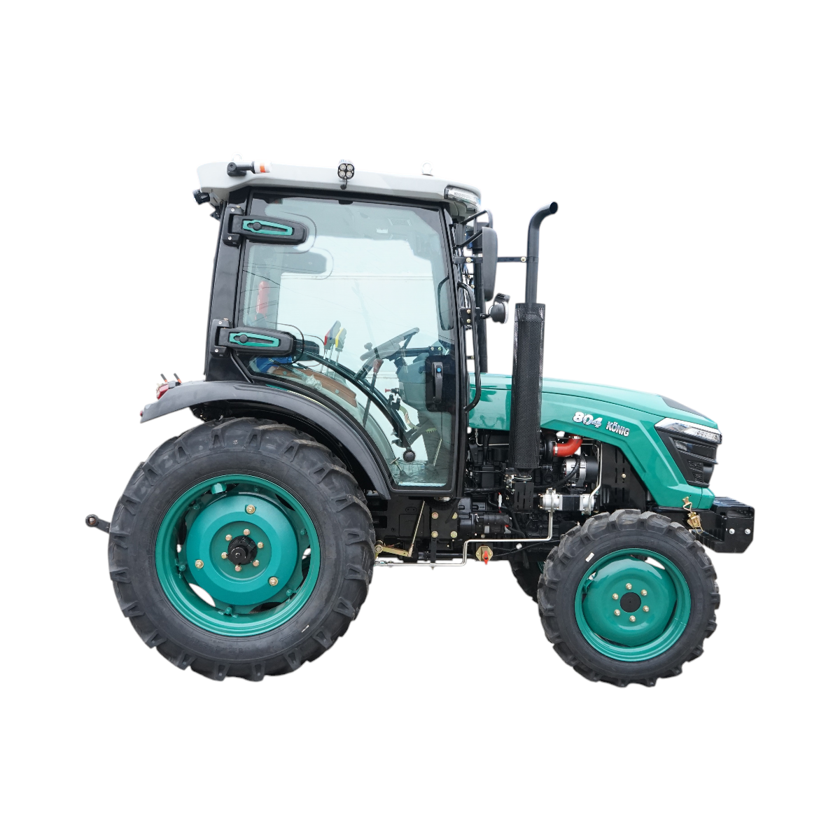 Tractor 80CP 4x4 cu cabina, motor YTO turbo diesel, aer conditionat, camere video KONIG TRAKTOREN 804 - imagine 5