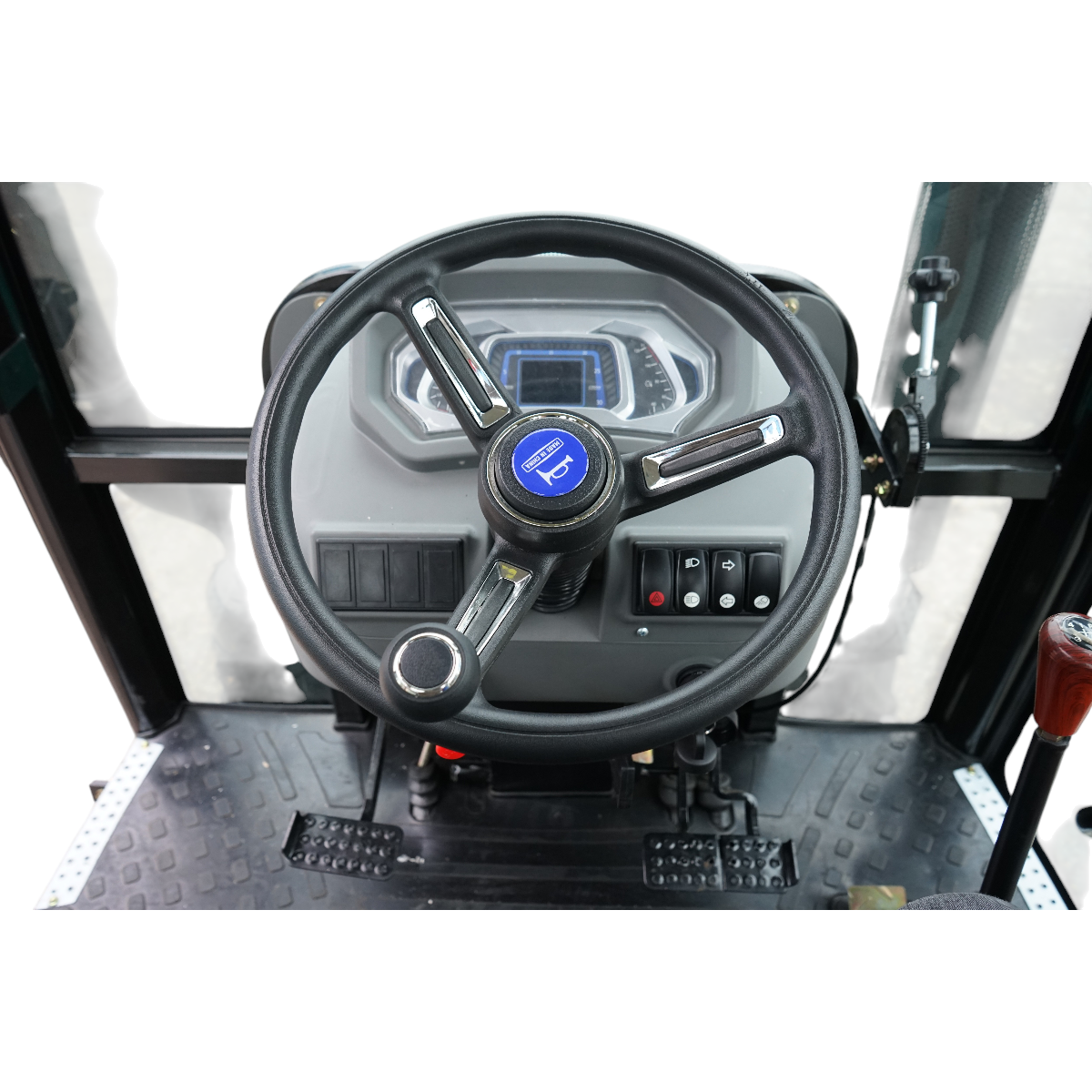 Tractor 80CP 4x4 cu cabina, motor YTO turbo diesel, aer conditionat, camere video KONIG TRAKTOREN 804 - imagine 12