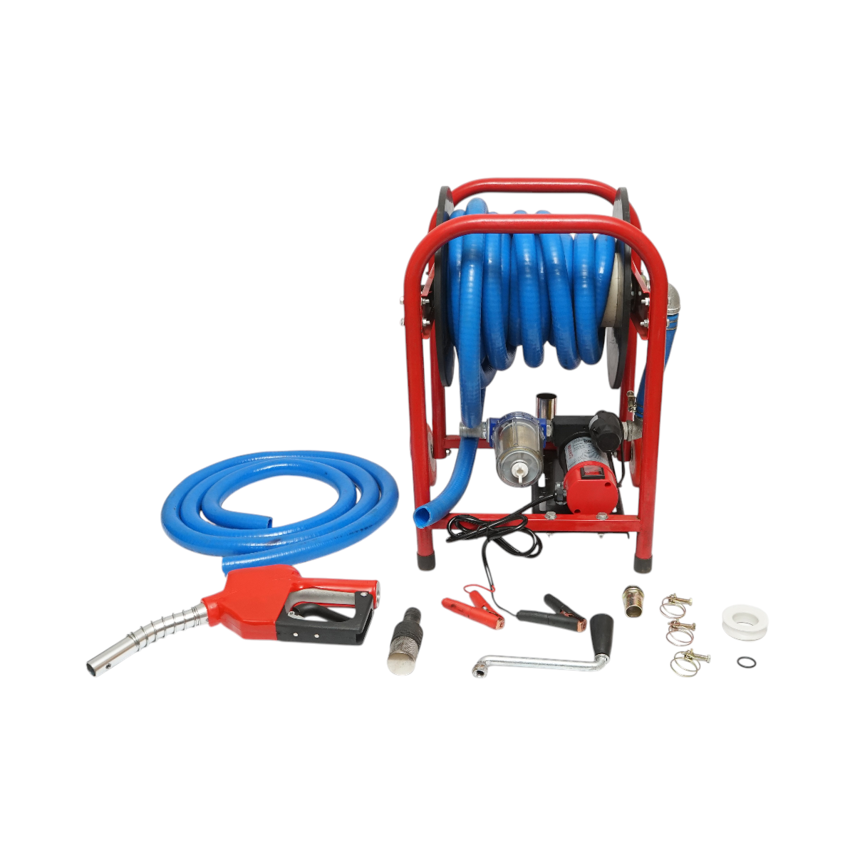 Pompa transfer combustibil mobila 12V, 300W cu filtru si furtun Breckner Germany