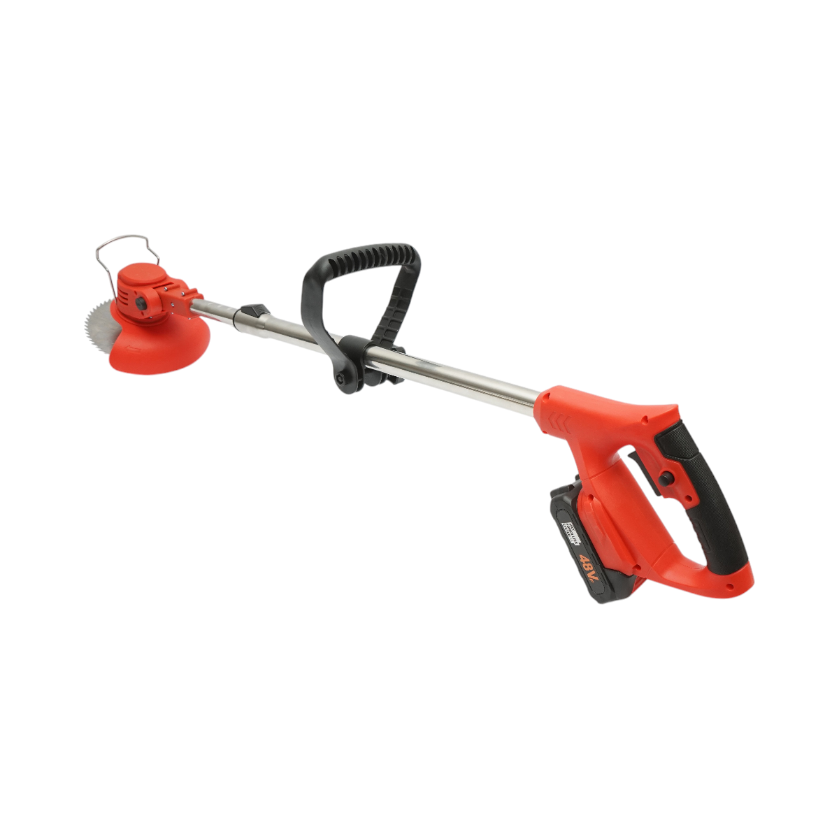 Motocoasa electrica extensibila 380W, baterie litiu 48V/6000 mAh, viteza 18000 r/min accesorii incluse - imagine 6