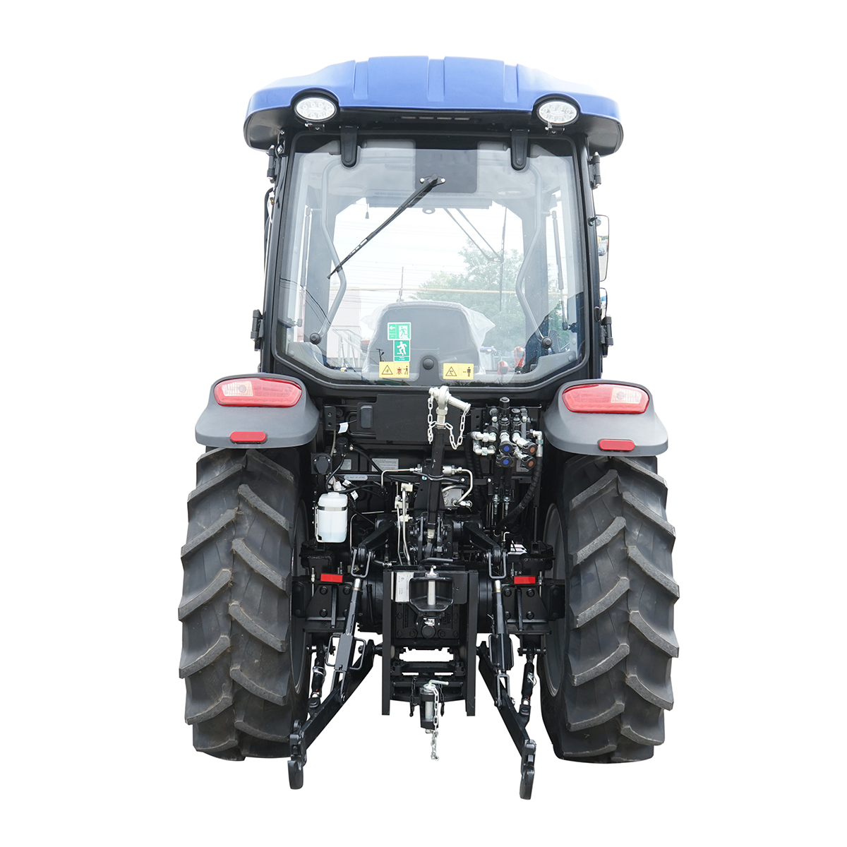 Tractor 50HP 4x4 cu cabina inmatriculabil, aer conditionat, motor Hyundai turbo diesel DM01 LOVOL M504 - imagine 4