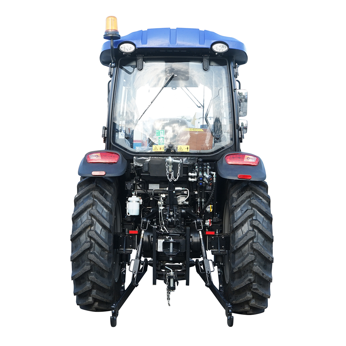 Tractor cu cabina 75HP 4x4 inmatriculabil, aer conditionat, motor Hyundai turbo DM02 LOVOL M754 - imagine 4