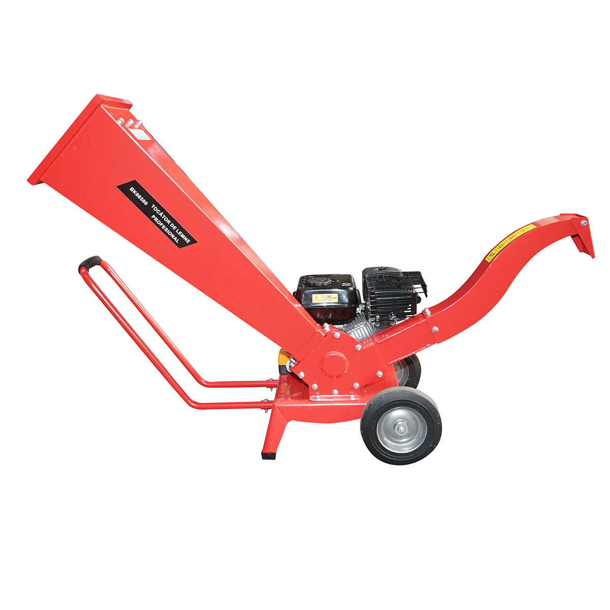 Tocator crengi profesional pe benzina 7CP, 212cc orizontal, grosime maxima 60mm, viteza 3600 rpm, pornire manuala Breckner Germany - imagine 4