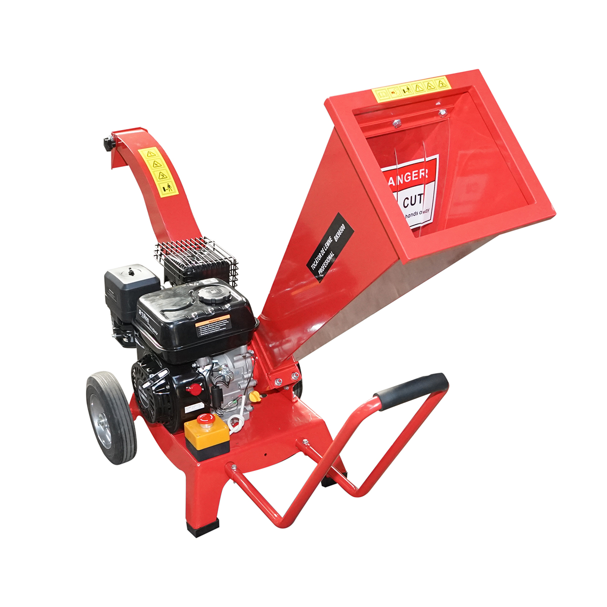 Tocator crengi profesional pe benzina 7CP, 212cc orizontal, grosime maxima 60mm, viteza 3600 rpm, pornire manuala Breckner Germany - imagine 3