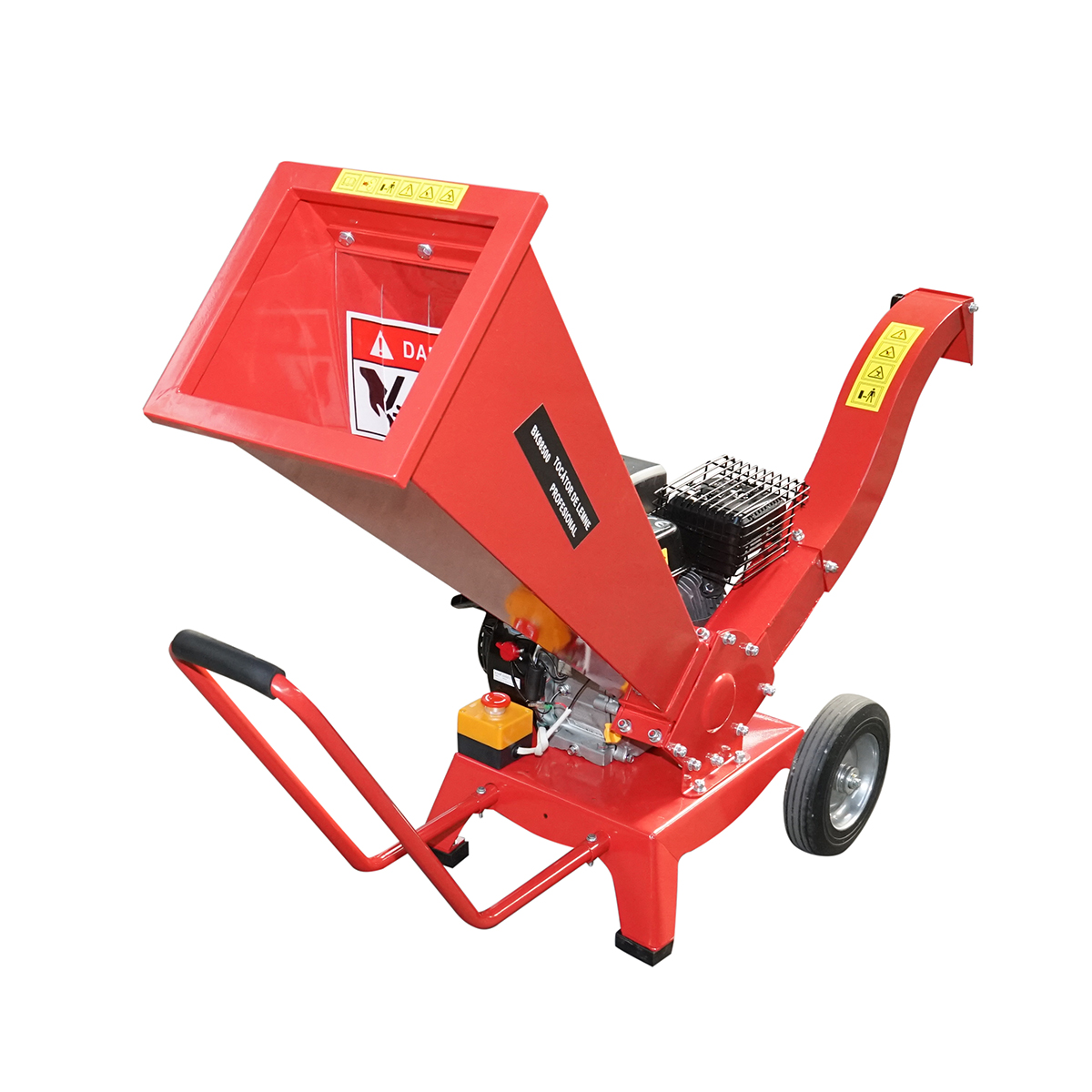 Tocator crengi profesional pe benzina 7CP, 212cc orizontal, grosime maxima 60mm, viteza 3600 rpm, pornire manuala Breckner Germany - imagine 5