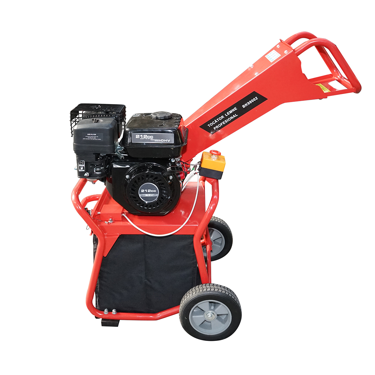 Tocator crengi profesional pe benzina 6CP, 212cc, grosime maxima 50mm, turatie 3600 rpm, pornire manuala Breckner Germany - imagine 2