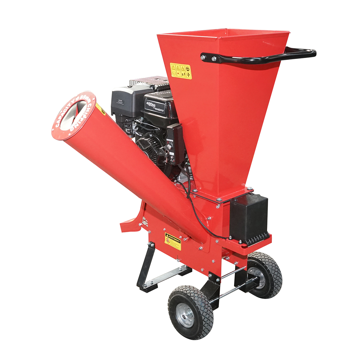 Tocator crengi profesional pe benzina 15CP, 420cc, grosime maxima 89mm, pornire electrica/manuala, turatie lama 2400rpm Breckner Germany - imagine 4