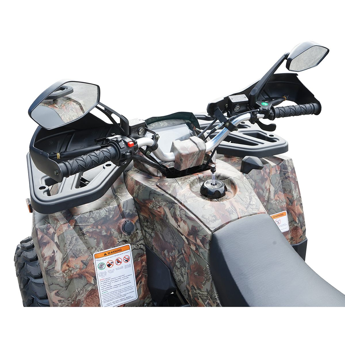 ATV 180cc, 9.7 CP, 4x2 cu pornire electrica SHARK 200 Camuflaj - imagine 8