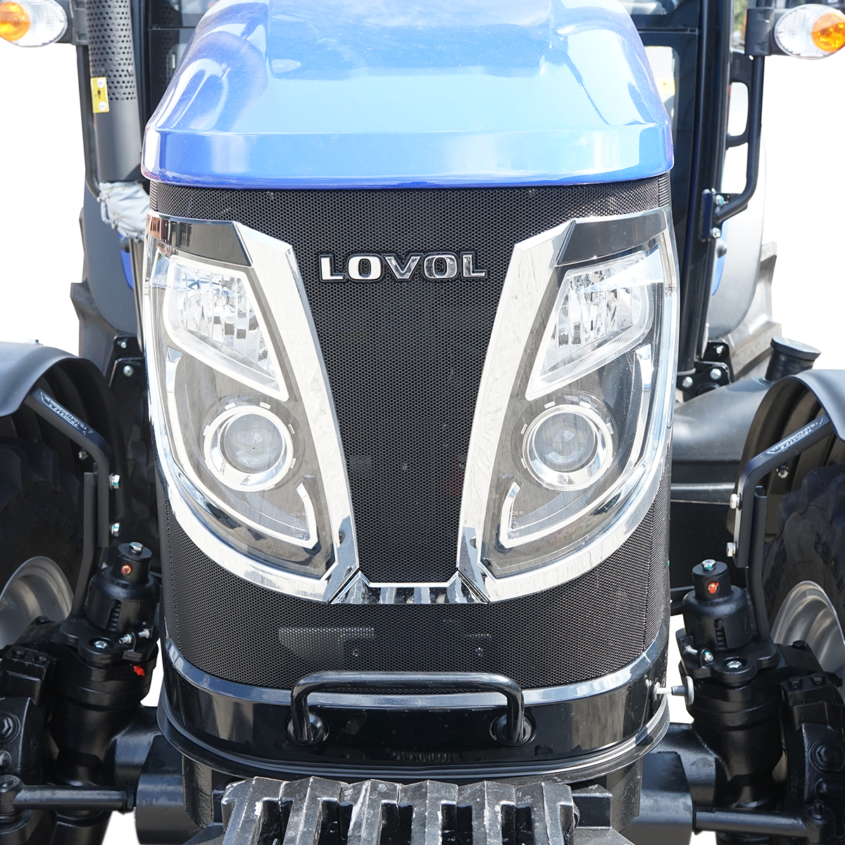 Tractor 50HP 4x4 cu cabina inmatriculabil, aer conditionat, motor Hyundai turbo diesel DM02 LOVOL M504 PRO - imagine 12