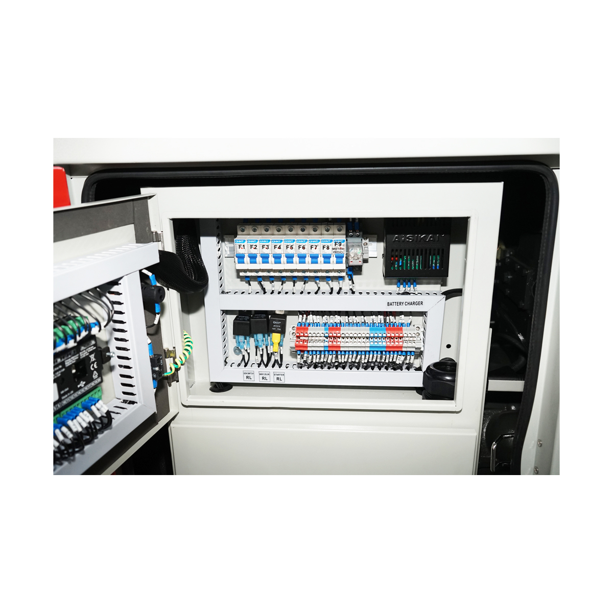 Generator electric trifazic 45KVA, 400V cu motor diesel Ricardo N4105DS-38/38KW - imagine 9