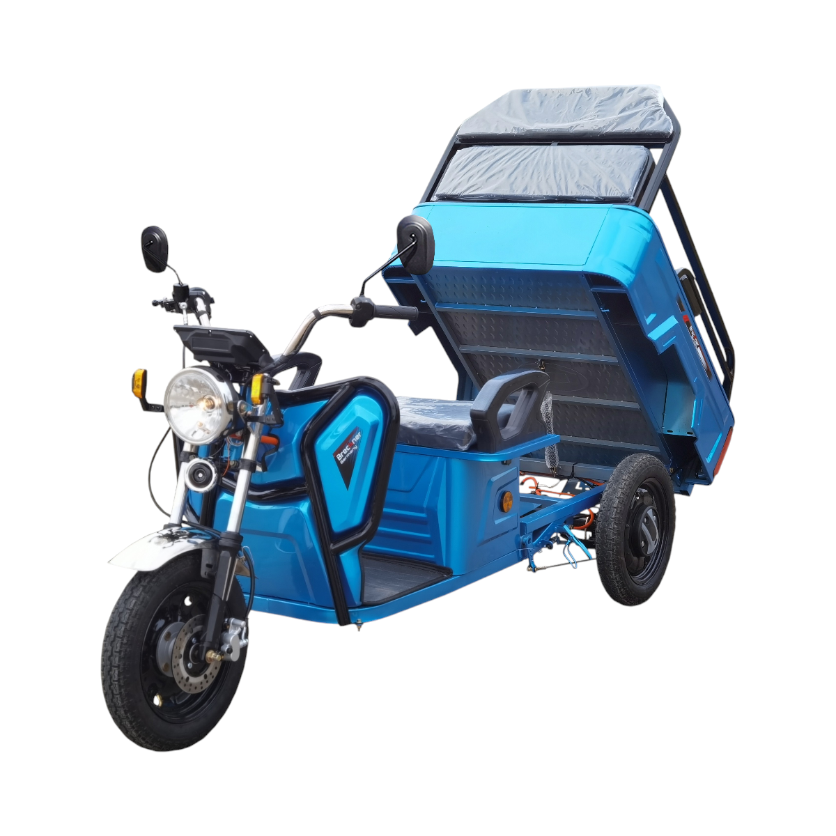 Triciclu electric BRECKNER GERMANY MODEL E 1600W 60V 20AH OMOLOGABIL - imagine 3
