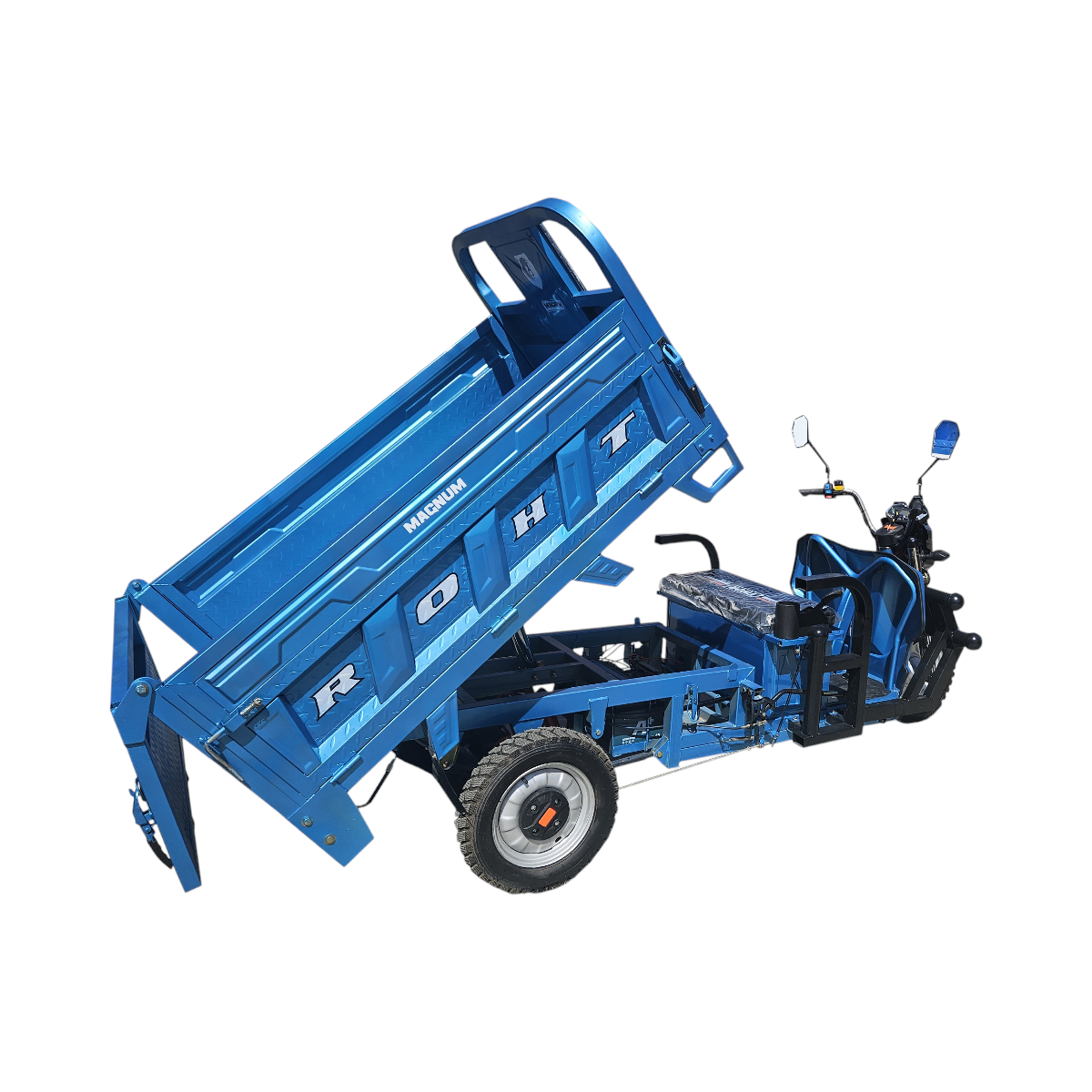 Triciclu electric Thor Magnum2 1200W 60V45Ah basculare hidraulica - imagine 8