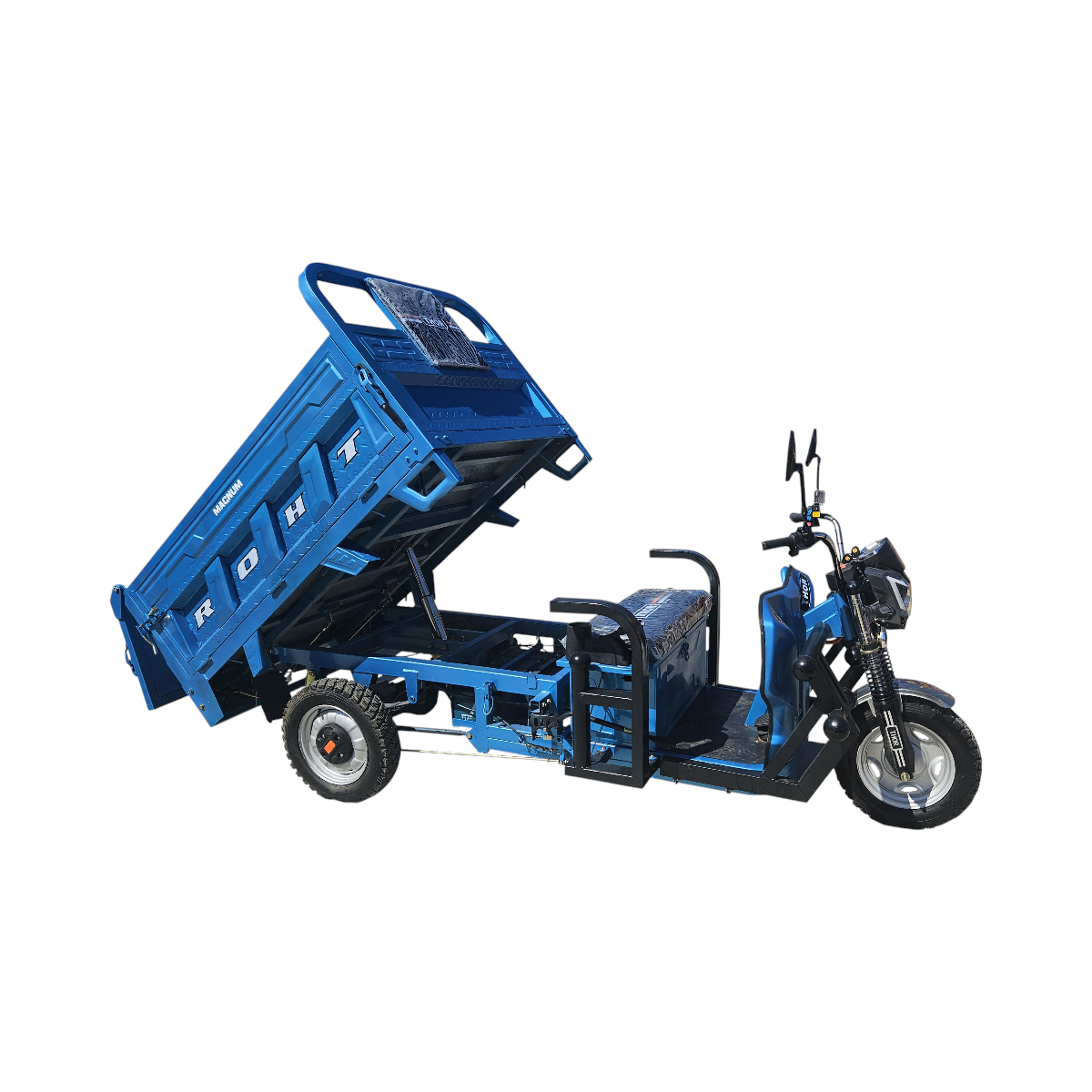 Triciclu electric Thor Magnum2 1200W 60V45Ah basculare hidraulica - imagine 2