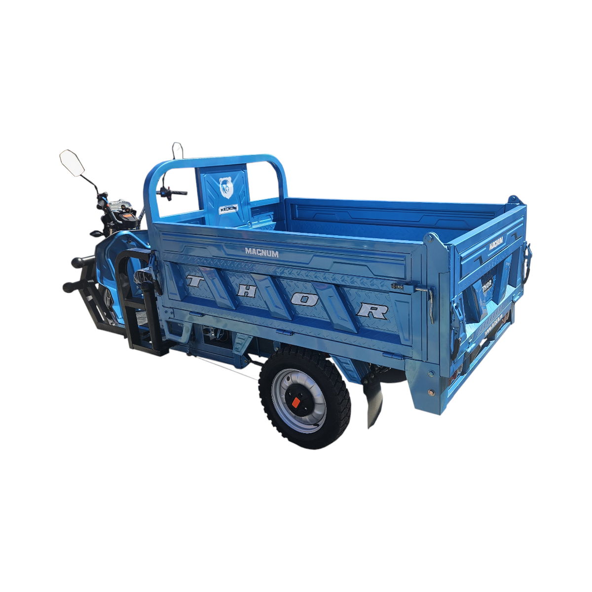 Triciclu electric Thor Magnum2 1200W 60V45Ah basculare hidraulica - imagine 9