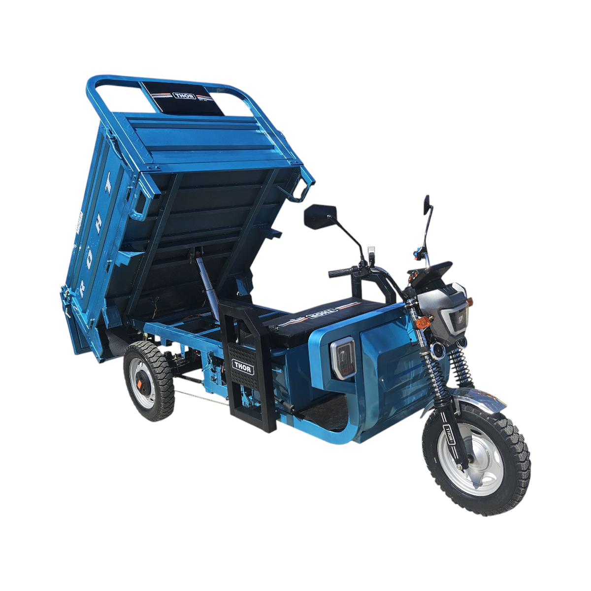 Triciclu electric Thor Magnum3 1200W 60V45Ah basculare hidraulica - imagine 11