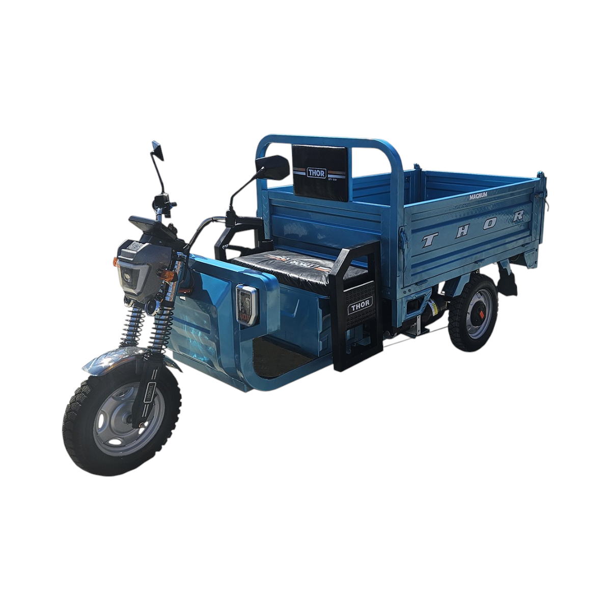 Triciclu electric Thor Magnum3 1200W 60V45Ah basculare hidraulica - imagine 10
