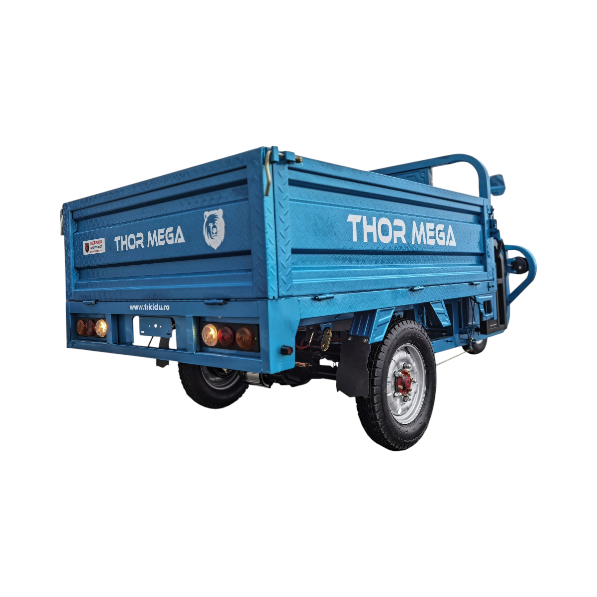 Triciclu electric Thor Mega 1500W 60V58Ah - imagine 9