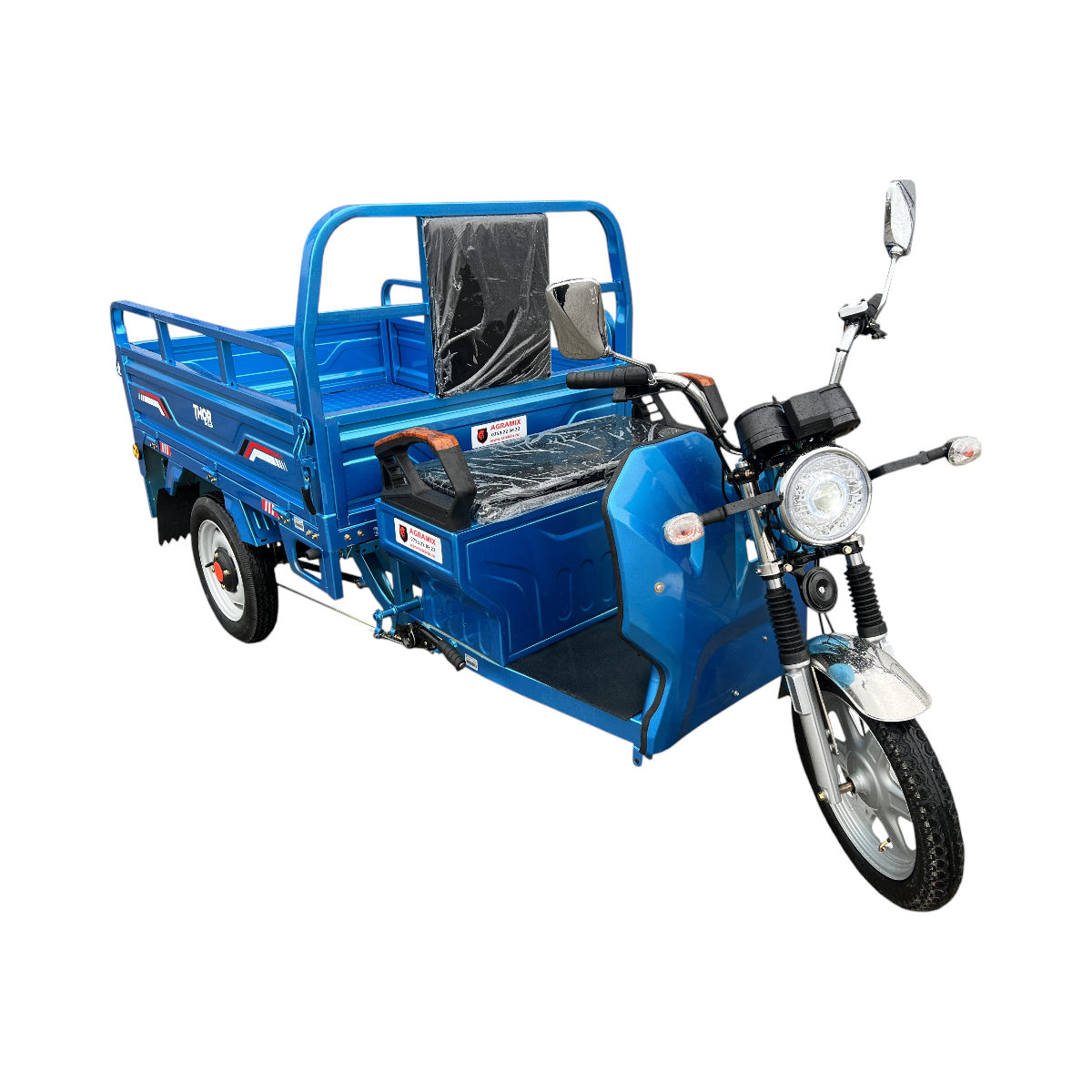 Triciclu electric Thor STAR cu CIV 1200W 60V45Ah OMOLOGABIL - imagine 6