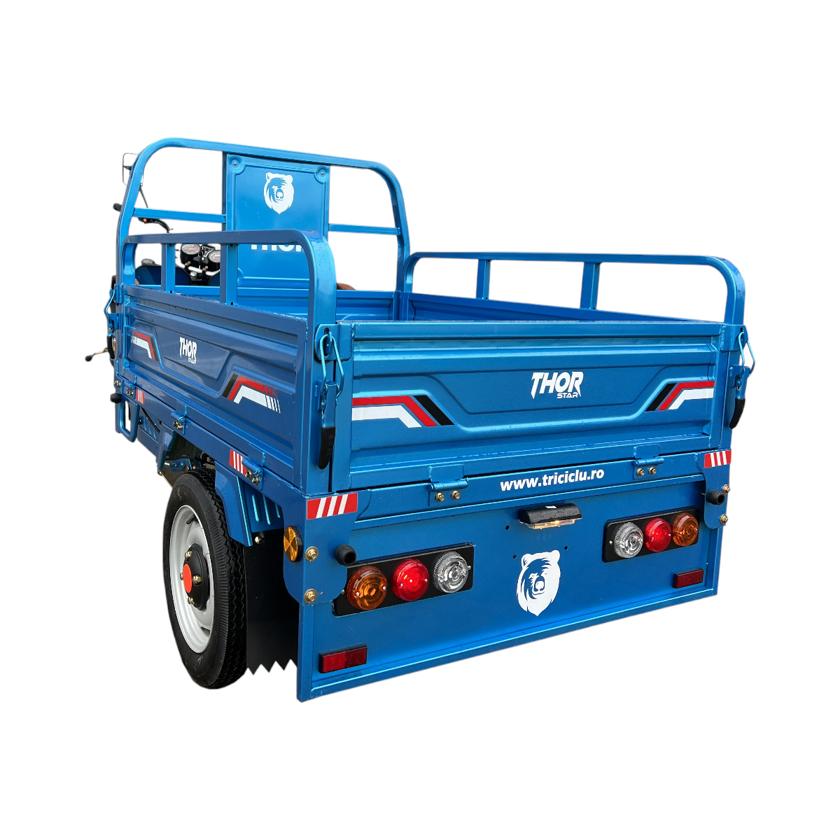 Triciclu electric Thor STAR cu CIV 1200W 60V45Ah OMOLOGABIL - imagine 9