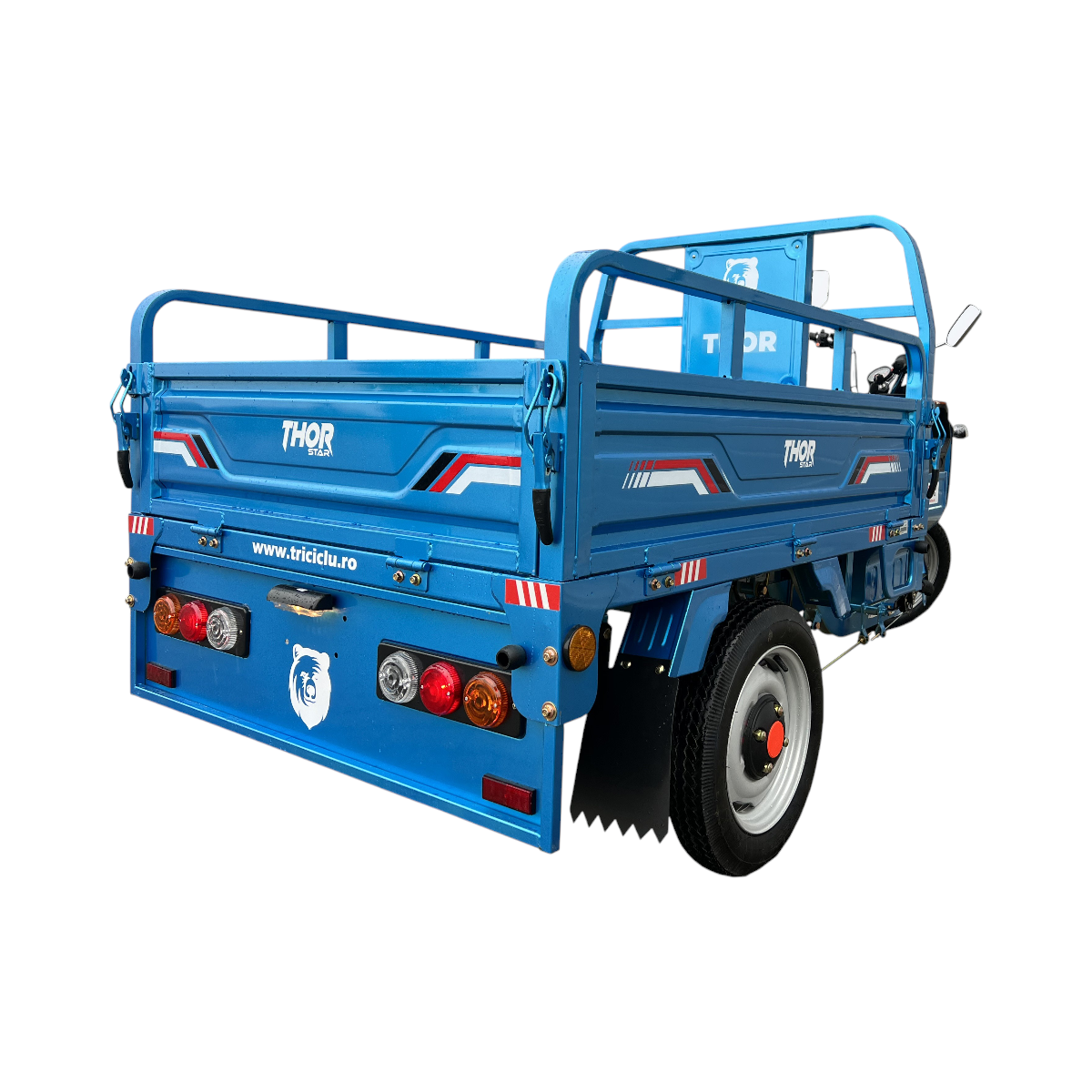 Triciclu electric Thor STAR cu CIV 1200W 60V45Ah OMOLOGABIL - imagine 8