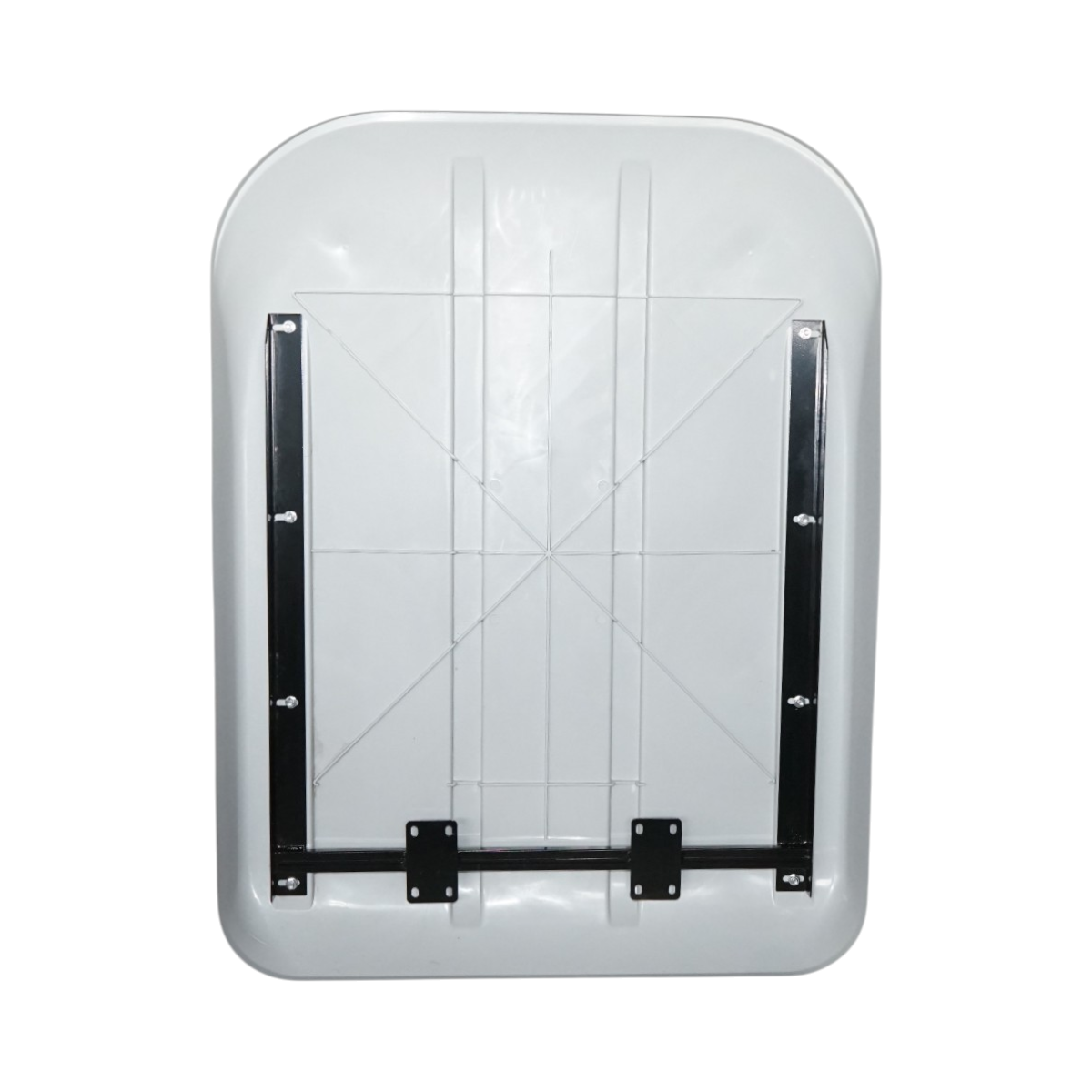 Acoperis semicabina tractor universal alb 157x120cm - imagine 5