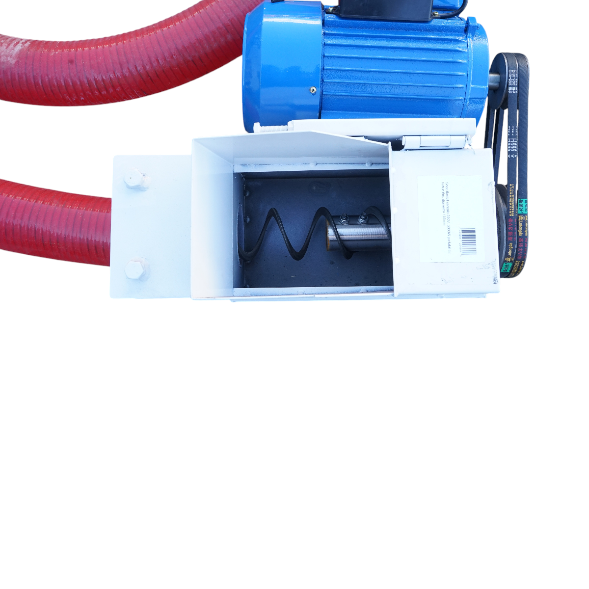 Snec flexibil cereale 220V, 3000W portabil cu furtun 6m, diametru 100mm, turatie 1400 r/min - imagine 4