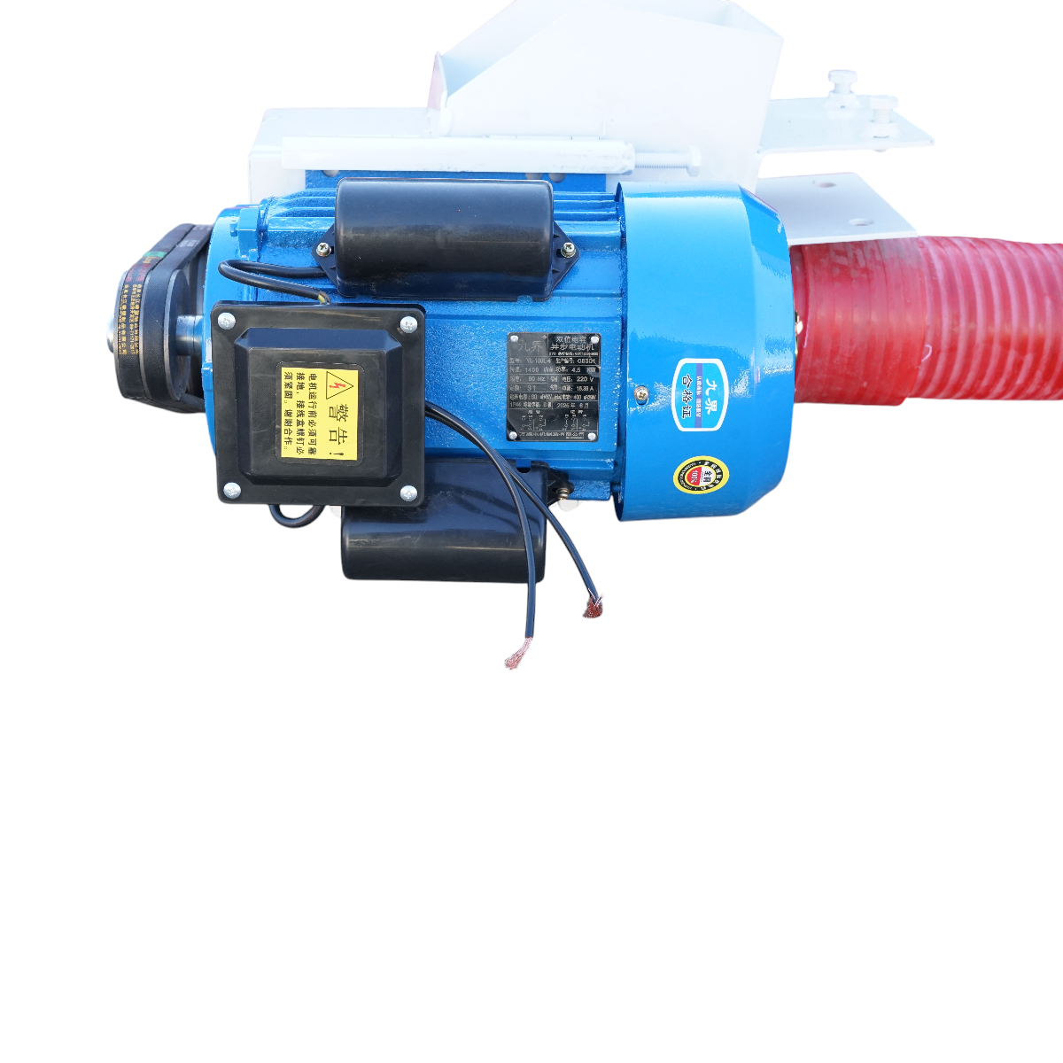 Snec flexibil cereale 220V, 4500W portabil cu furtun 12m, diametru 120mm, turatie 1400 r/min - imagine 3