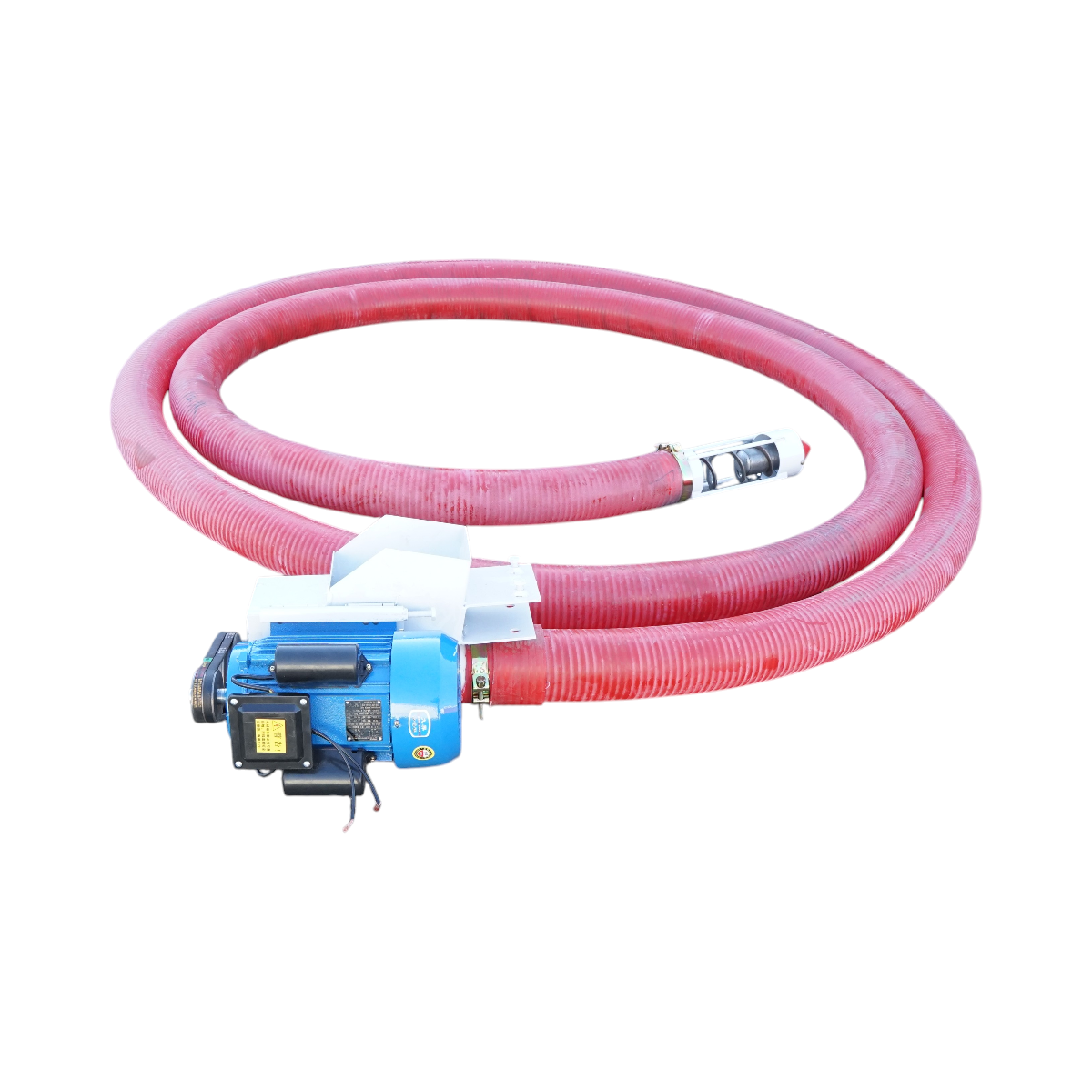 Snec flexibil cereale 220V, 4500W portabil cu furtun 12m, diametru 120mm, turatie 1400 r/min - imagine 2