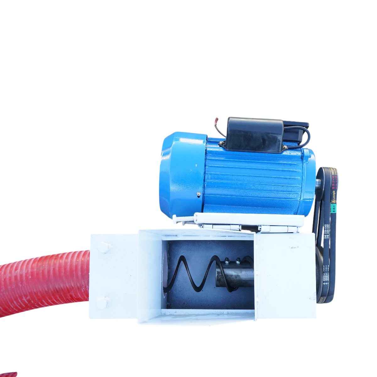 Snec flexibil cereale 220V, 4500W portabil cu furtun 12m, diametru 120mm, turatie 1400 r/min - imagine 4