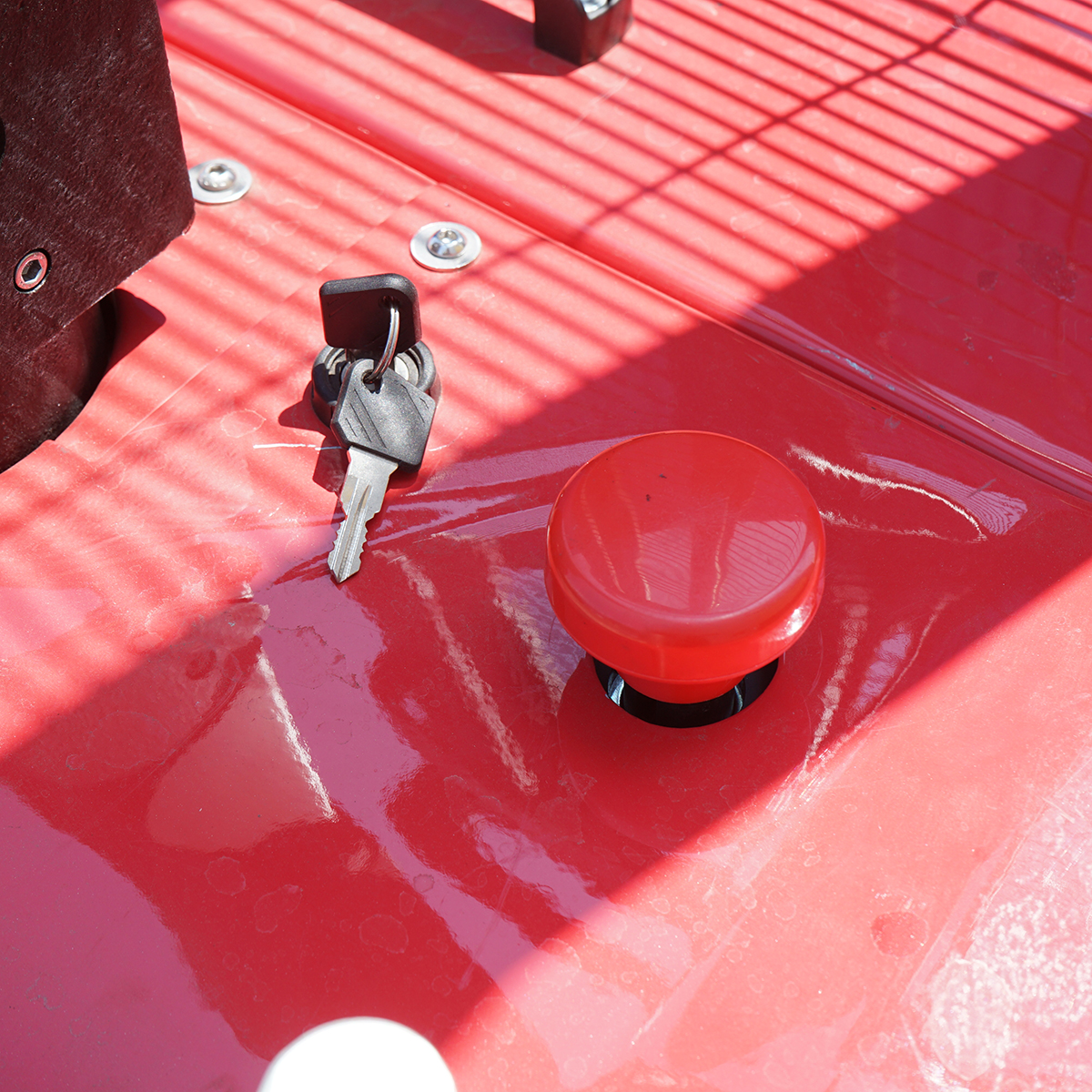 Transpalet electric 1T, baterie 24V/210Ah, inaltime ridicare 3500mm - imagine 11