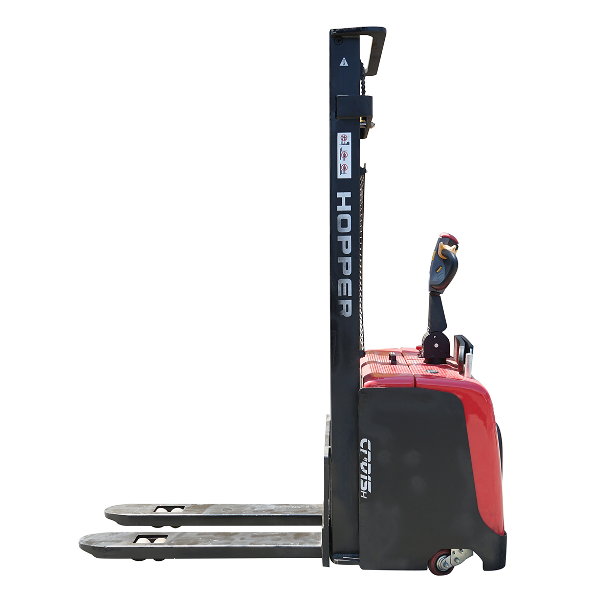 Transpalet electric 1T, baterie 24V/210Ah, inaltime ridicare 3500mm - imagine 2