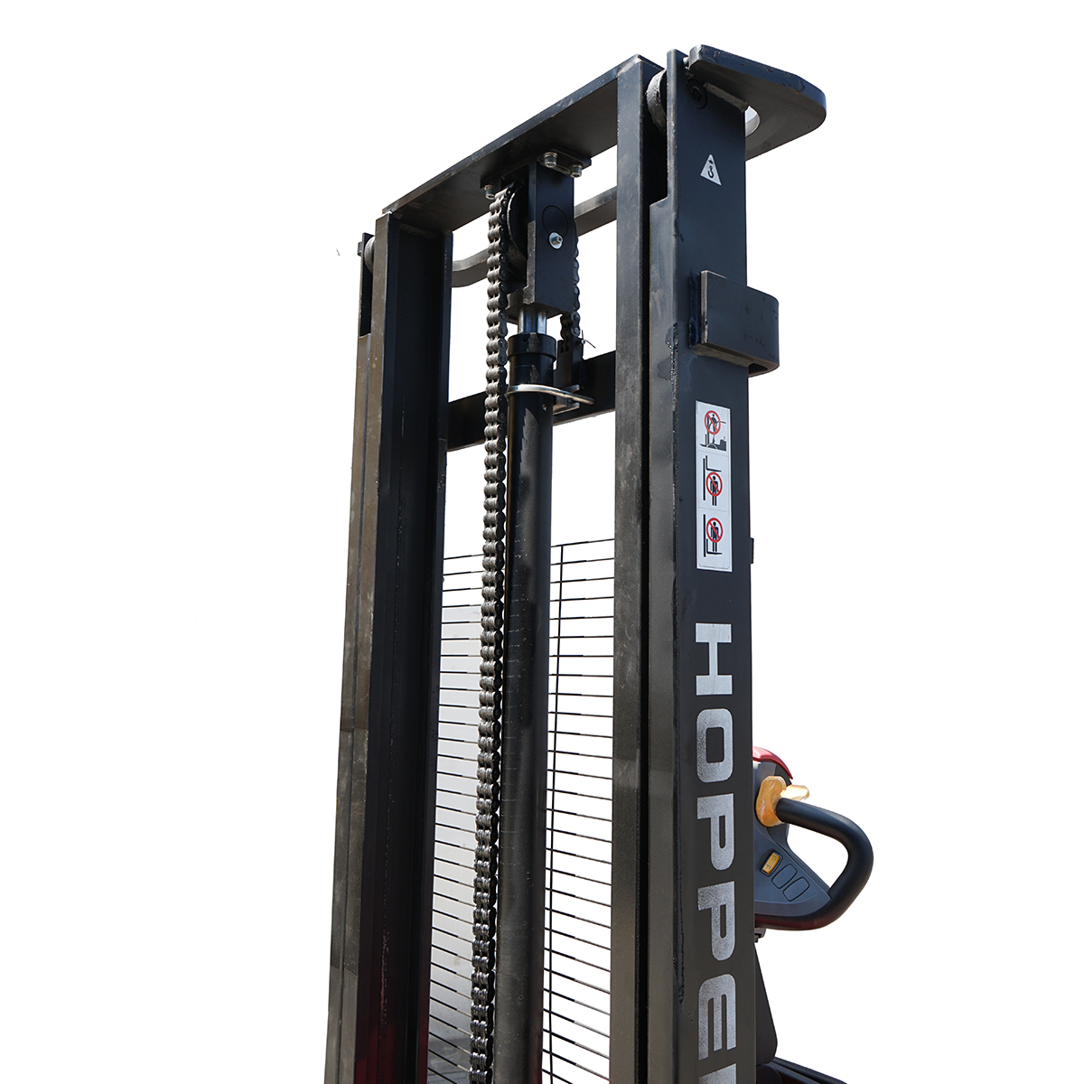 Transpalet electric 1T, baterie 24V/210Ah, inaltime ridicare 3500mm - imagine 8