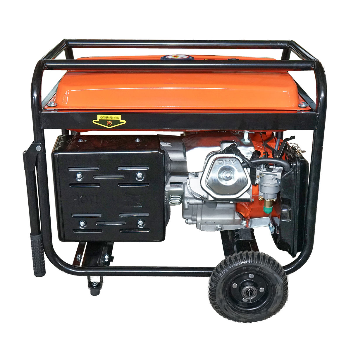 Generator electric 7.2kW/220-380V, motor pe benzina 17CP, pornire electrica/manuala THOR - imagine 2