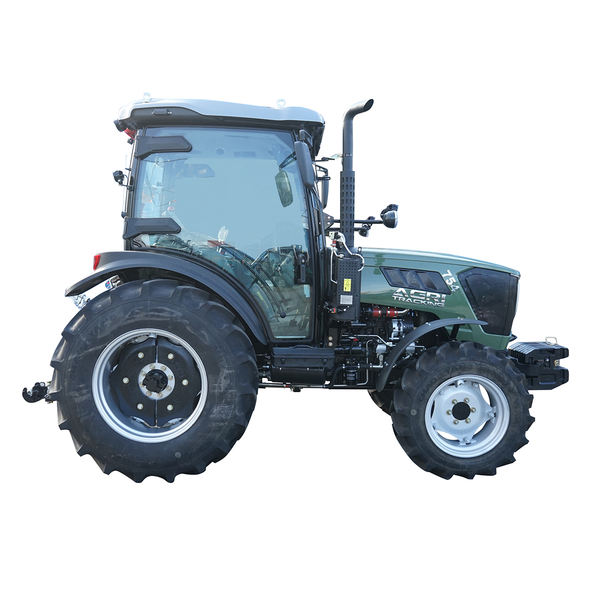 Tractor 75HP, 4x4 cu cabina inmatriculabil, motor turbo diesel, aer conditionat, camere video AGRI TRACKING 754 - imagine 5