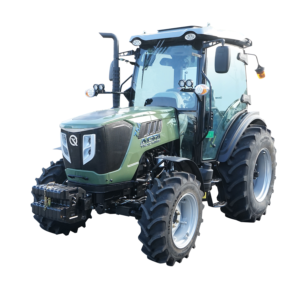 Tractor 75HP, 4x4 cu cabina inmatriculabil, motor turbo diesel, aer conditionat, camere video AGRI TRACKING 754